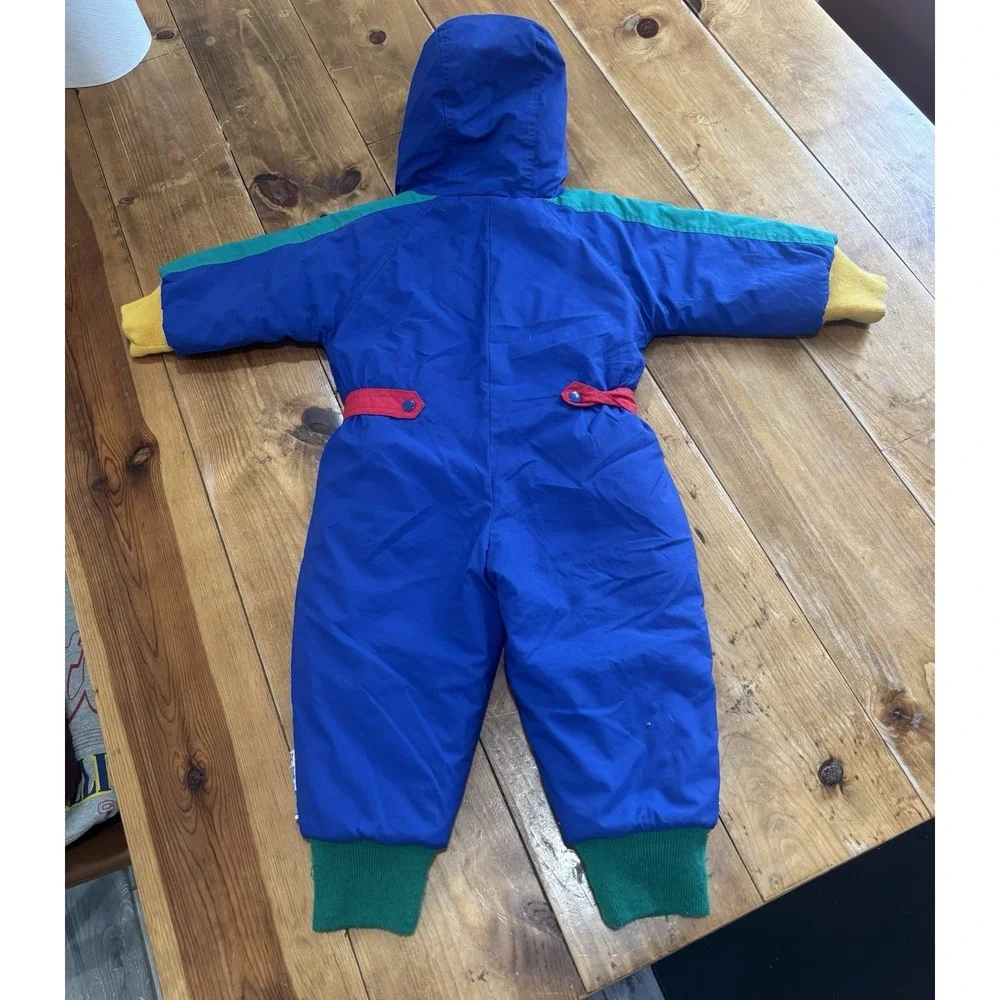 Vintage 90's Gymboree Baby Snowsuit Size Xsmall Multicolor Unisex